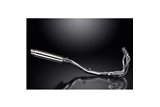 KAWASAKI 1000 VERSYS 2010-2014 FULL EXHAUST 4-1 350MM ROUND STAINLESS SILENCER