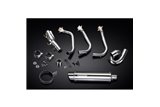 TRIUMPH STREET TRIPLE 765RS 17-20 SISTEMA DI SCARICO COMPLETO 350MM TONDO INOX