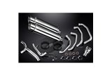 SISTEMA DI SCARICO KAWASAKI ZZR1100 GPZ1100S 4-2 SILENZIATORE BSAU TONDO INOX DA 350 MM