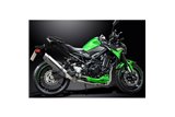 KAWASAKI Z900 20-23 SISTEMA DI SCARICO COMPLETO 4-1 SILENZIATORE BSAU TONDO INOX DA 350 MM