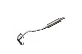 YAMAHA WR125X 2009-2018 SISTEMA DI SCARICO COMPLETO SILENZIATORE TONDO INOX DA 350 MM