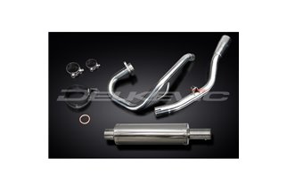 YAMAHA WR125X 2009-2018 SISTEMA DI SCARICO COMPLETO SILENZIATORE TONDO INOX DA 350 MM