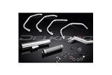 SUZUKI GS1100GLZ 1982-1983 SCARICO COMPLETO 4-1 INOX SILENZIATORE DRITTO CLASSICO