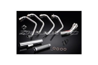 KAWASAKI Z1000 ST 1979-80 FULL 4-1 STAINLESS EXHAUST CLASSIC STRAIGHT SILENCER