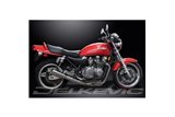 KAWASAKI ZR750C ZEPHYR 91-94 SCARICO COMPLETO 4-1 IN ACCIAIO INOX CLASSICO MEGAFONO