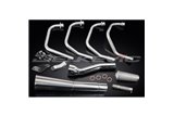 SUZUKI GS850L1982-84 SCARICO COMPLETO 4-1 IN ACCIAIO INOX SILENZIATORE MEGAFONO CLASSICO