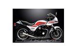 KAWASAKI GPZ750 UNI-TRACK 1982-1985 SCARICO COMPLETO INOX 4-1 MEGAFONO CLASSICO