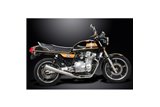 SUZUKI GSX1100E 1979-1981 KATANA 1100 SISTEMA DI SCARICO IN ACCIAIO INOX MEGAFONO