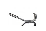 SUZUKI GSX1250FA 2010-16 FULL EXHAUST SYSTEM 350MM STAINLESS ROUND BSAU SILENCER