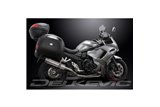 SUZUKI GSX1250FA 2010-16 SISTEMA DI SCARICO COMPLETO SILENZIATORE BSAU TONDO INOX DA 350 MM