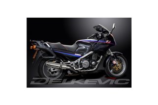 YAMAHA FJ1200 3CV 1988-90 SCARICO COMPLETO 4-2 SILENZIATORI BSAU TONDO INOX DA 350 MM