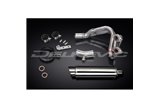 KAWASAKI KLE650 VERSYS 2007-14 SCARICO COMPLETO 350MM SILENZIATORE TONDO INOX BSAU