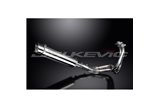 KAWASAKI KLE650 VERSYS 2007-14 SCARICO COMPLETO 350MM SILENZIATORE TONDO INOX BSAU