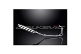 KAWASAKI 250R NINJA 2008-2013 SCARICO COMPLETO 2-1 SILENZIATORE TONDO INOX 350MM