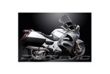 SISTEMA DI SCARICO COMPLETO HONDA ST1300 PAN EUROPEAN ABS 350MM ACCIAIO TONDO BSAU