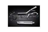 YAMAHA YZF-R125 2014-2016 SISTEMA DI SCARICO COMPLETO SILENZIATORE TONDO INOX DA 350 MM