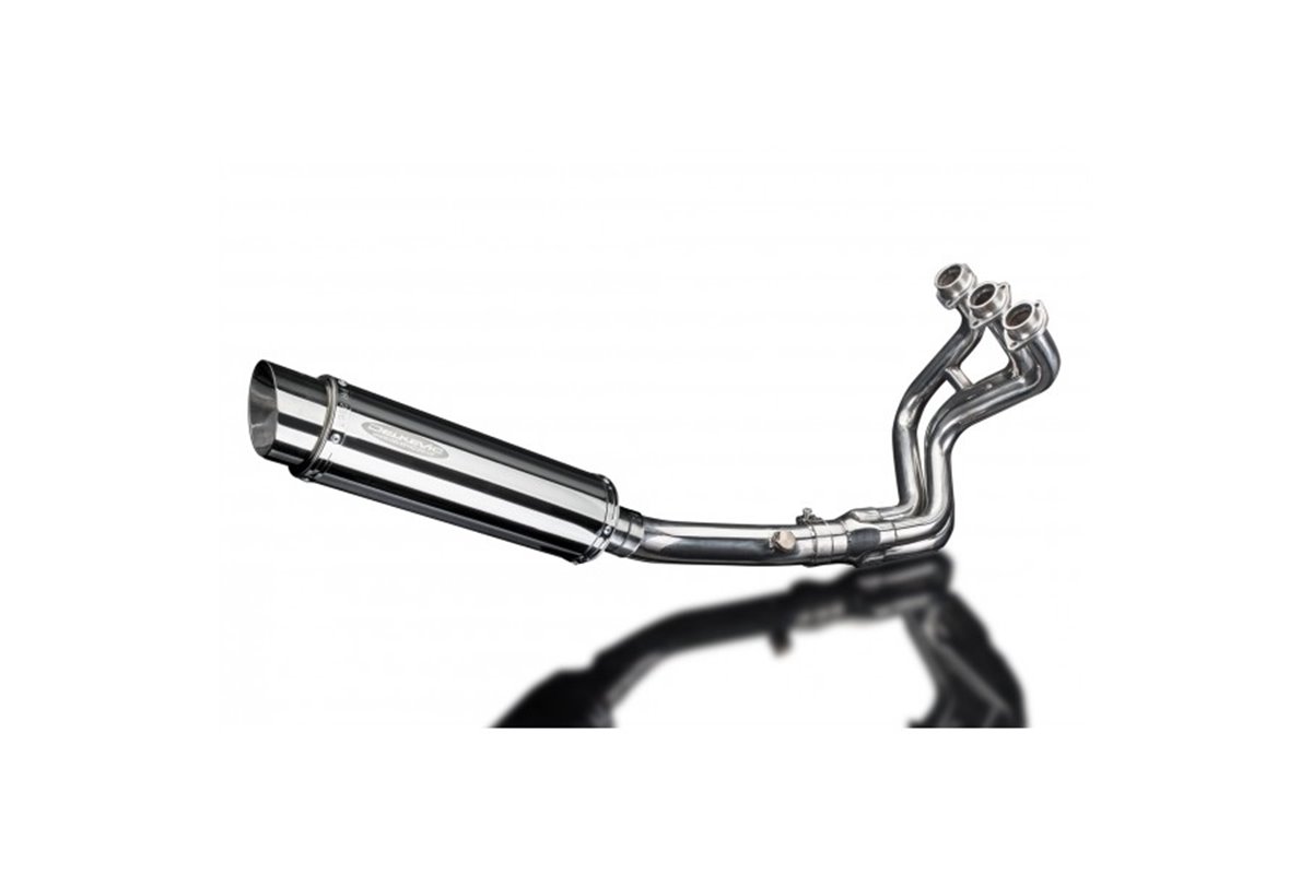 YAMAHA MT09 MT-09 2013-2020 COMPLETE EXHAUST 3-1 350MM ROUND STAINLESS SILENCER