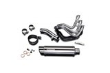 YAMAHA MT09 MT-09 2013-2020 SCARICO COMPLETO 3-1 SILENZIATORE TONDO INOX 350MM