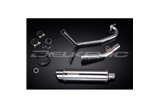 YAMAHA MT125 2014-2019 SISTEMA DI SCARICO COMPLETO SILENZIATORE BSAU TONDO INOX DA 350 MM