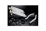 KAWASAKI Z1000 2003-2006 350MM OVAL STAINLESS BSAU SILENCER EXHAUST KIT