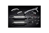 YAMAHA YZF-R1 YZFR1 09-14 DECAT 350MM OVALE INOX BSAU KIT SCARICO SILENZIATORE