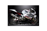 KIT SCARICO SILENZIATORE BSAU IN ACCIAIO OVALE HONDA VTR1000 SP2 2002-2010 350MM