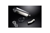 SUZUKI SV400 SV650 1998-2002 343MM X-OVAL KIT SCARICO SILENZIATORE TITANIO BSAU