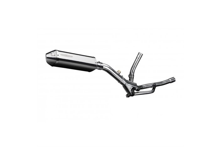 SUZUKI DL650 V-STROM 2004-2011 320MM TRI STAINLESS BSAU SILENCER EXHAUST KIT