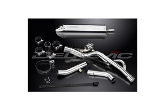 SUZUKI DL650 V-STROM 2004-2011 320MM TRI INOX BSAU KIT SCARICO SILENZIATORE