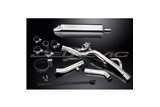 SUZUKI DL650 V-STROM 2004-2011 320MM TRI INOX BSAU KIT SCARICO SILENZIATORE