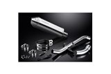 DUCATI MULTISTRADA 950 17-18 DECAT 320MM TRI STAINLESS BSAU EXHAUST KIT