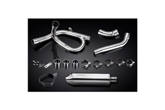 KIT SCARICO SILENZIATORE SUZUKI DL1000 V-STROM 14-20 DECAT 320MM TRI INOX BSAU