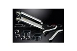 YAMAHA XJ600 N/S DIVERSION 92-04 SILENZIATORE DI SCARICO IN ACCIAIO INOX TRI-OVALE DA 420 MM