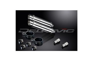 TRIUMPH SPEED TRIPLE 1050 05-10 KIT SCARICO SILENZIATORE BSAU INOX TONDO DA 350 MM