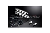 TRIUMPH SPEED TRIPLE 1050 05-10 KIT SCARICO SILENZIATORE BSAU INOX TONDO DA 350 MM