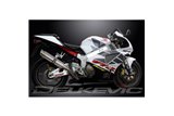 KIT SCARICO SILENZIATORE BSAU IN ACCIAIO TONDO DA 350 MM PER HONDA VTR1000 SP2 2002-2010