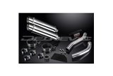 YAMAHA XT660Z TENERE 08-16 KIT SCARICO SILENZIATORE BSAU IN ACCIAIO TONDO DA 350 MM