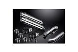 YAMAHA FJR1300 2006-2023 350MM ROUND STAINLESS BSAU SILENCER EXHAUST KIT