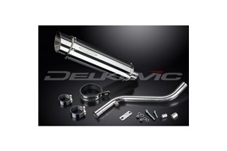 BMW R1100 R1150RS 1993-2005 KIT SCARICO SILENZIATORE BSAU IN ACCIAIO TONDO DA 350 MM