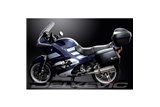 BMW R1100 R1150RS 1993-2005 KIT SCARICO SILENZIATORE BSAU IN ACCIAIO TONDO DA 350 MM