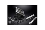 YAMAHA FJ1200 ABS 3XW 1991-1996 200MM ROUND CARBON SILENCER EXHAUST KIT