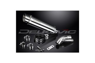 BMW S1000XR 2015-2018 KIT SCARICO SILENZIATORE BSAU IN ACCIAIO TONDO DA 350 MM