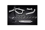 SUZUKI DL1000 V-STROM 14-20 DECAT350MM KIT SCARICO SILENZIATORE BSAU INOX TONDO