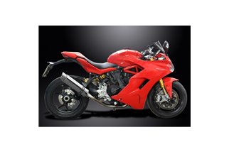 DUCATI SUPERSPORT 939 2017-2019 DECAT 350MM KIT SCARICO TONDO INOX BSAU