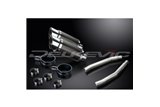 SUZUKI GSX1300R HAYABUSA 2008-2020 200MM ROUND CARBON EXHAUST SILENCER KIT