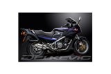 YAMAHA FJ1200 (3CV) 1988-1990 KIT SCARICO SILENZIATORE INOX OVALE DA 225 MM