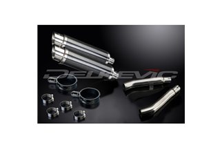 YAMAHA XJ900S DIVERSION 94-03 KIT SCARICO SILENZIATORE BSAU TONDO IN CARBONIO DA 350 MM