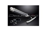 KIT SCARICO SILENZIATORE BSAU TONDO IN CARBONIO HONDA CBR600F 1999-2000 350MM