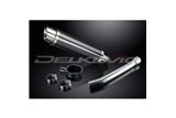 YAMAHA FZS1000 FAZER 00-05 350MM ROUND CARBON BSAU SILENCER EXHAUST KIT