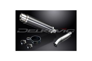 KIT SCARICO SILENZIATORE BSAU TONDO IN CARBONIO DA 350 MM SUZUKI GSXR750 2008-2010